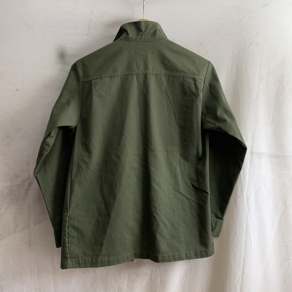 True Vintage Women’s OD Green Uniform Blouse - Picture 6 of 8